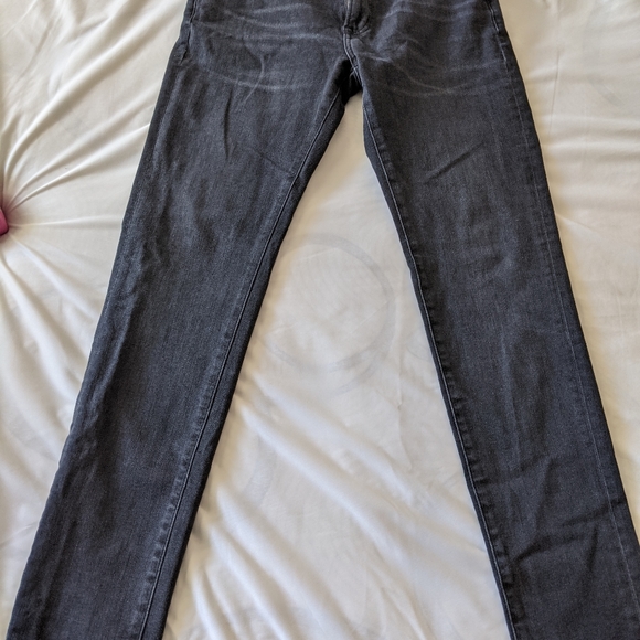 Uniqlo Black Stretch Skinny Jeans - size 32 - Picture 4 of 6